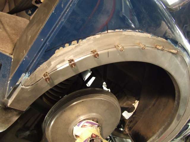 Image of a wheel arch repair